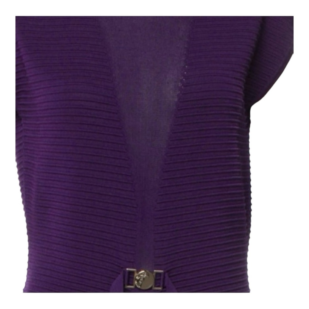 VERSACE Collection Purple Large Dress ~NWT - Picture 4 of 8